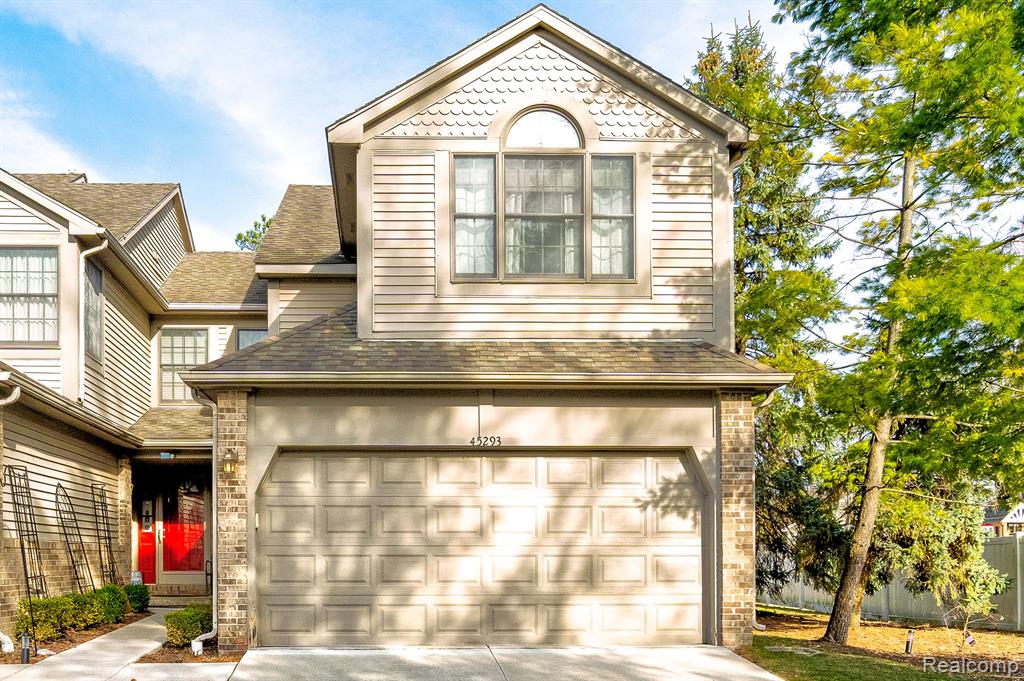 45293 HORSESHOE Circle, Canton, MI 48187 — front exterior