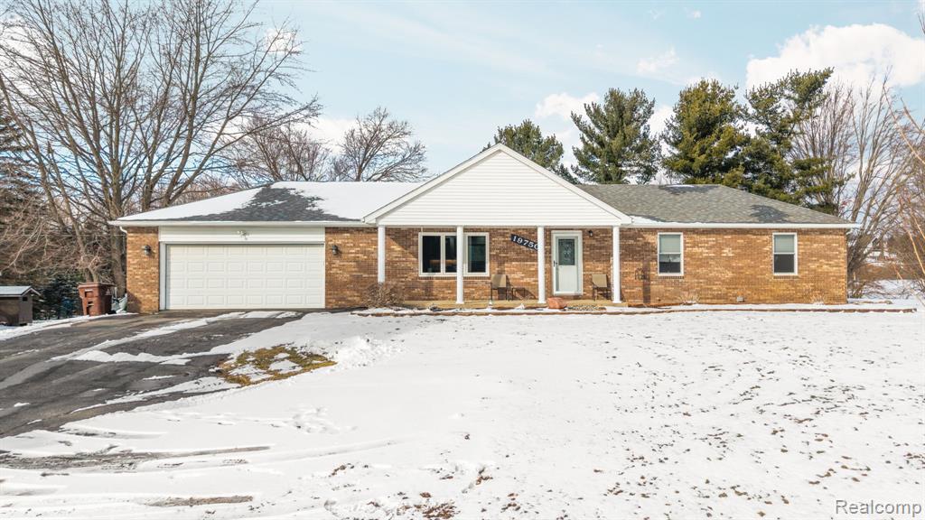 19750 Ivey Road, Chelsea, MI 48118 — front exterior