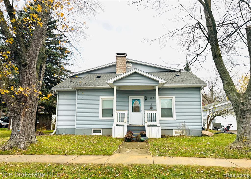 407 E ELM Street, Vernon, MI 48476 — front exterior