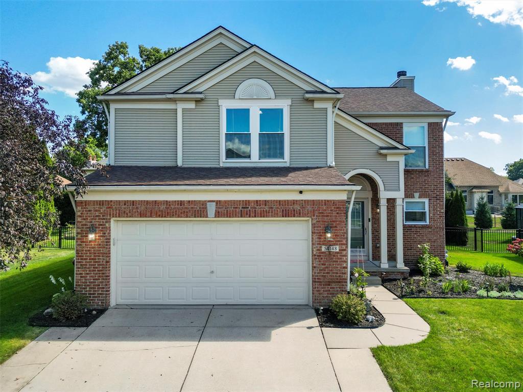 54148 Audubon Drive, Macomb, MI 48042 — front exterior