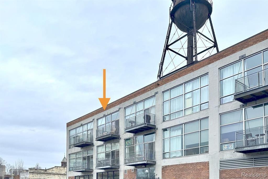 55 W CANFIELD Street, 303, Detroit, MI 48201 — front exterior