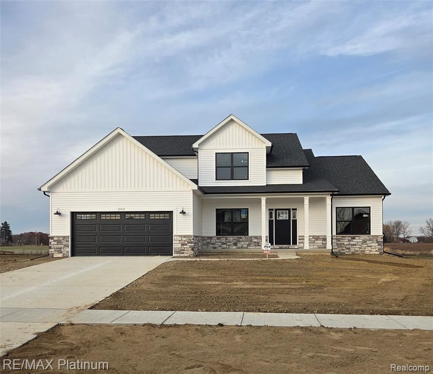 13031 RIVER ROCK Pass, Linden, MI 48451 — front exterior