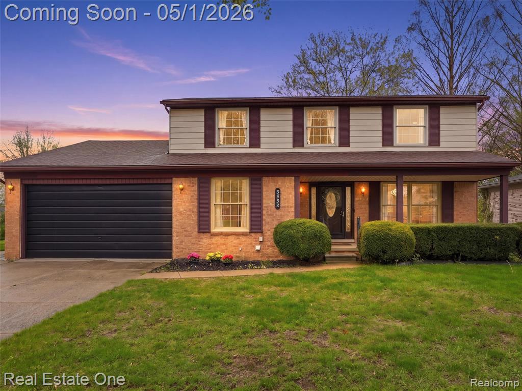 5332 Orchard Crest Drive, Troy, MI 48085 — front exterior