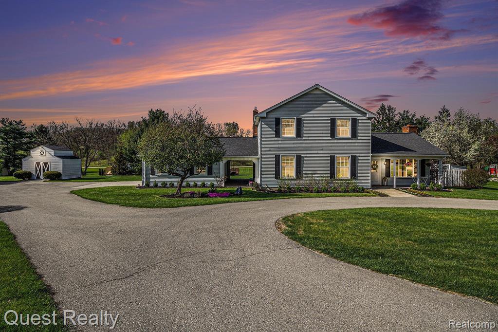5395 FARLEY Road, Clarkston, MI — front exterior