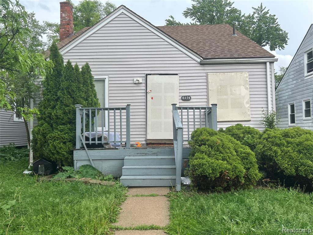 6378 Brace Street, Detroit, MI 48228 — front exterior