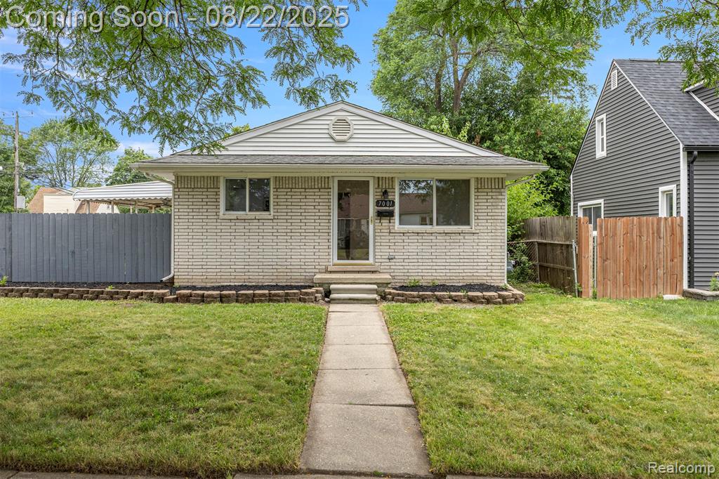 7001 Belton ST Street, Garden City, MI — front exterior