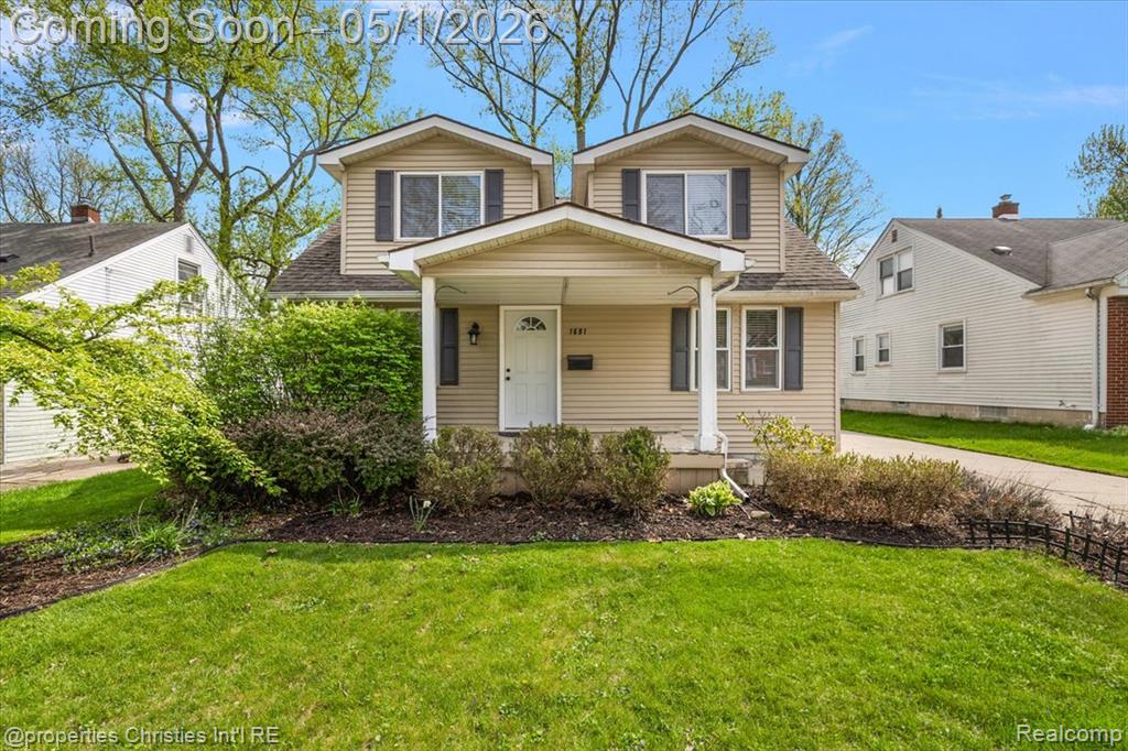 1691 Catalpa Drive, Berkley, MI 48072 — front exterior