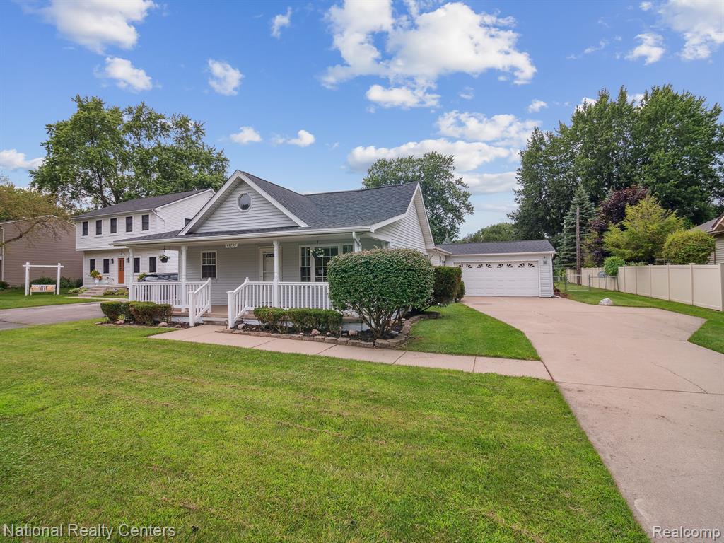 44736 JOY Road, Plymouth, MI 48170 — front exterior