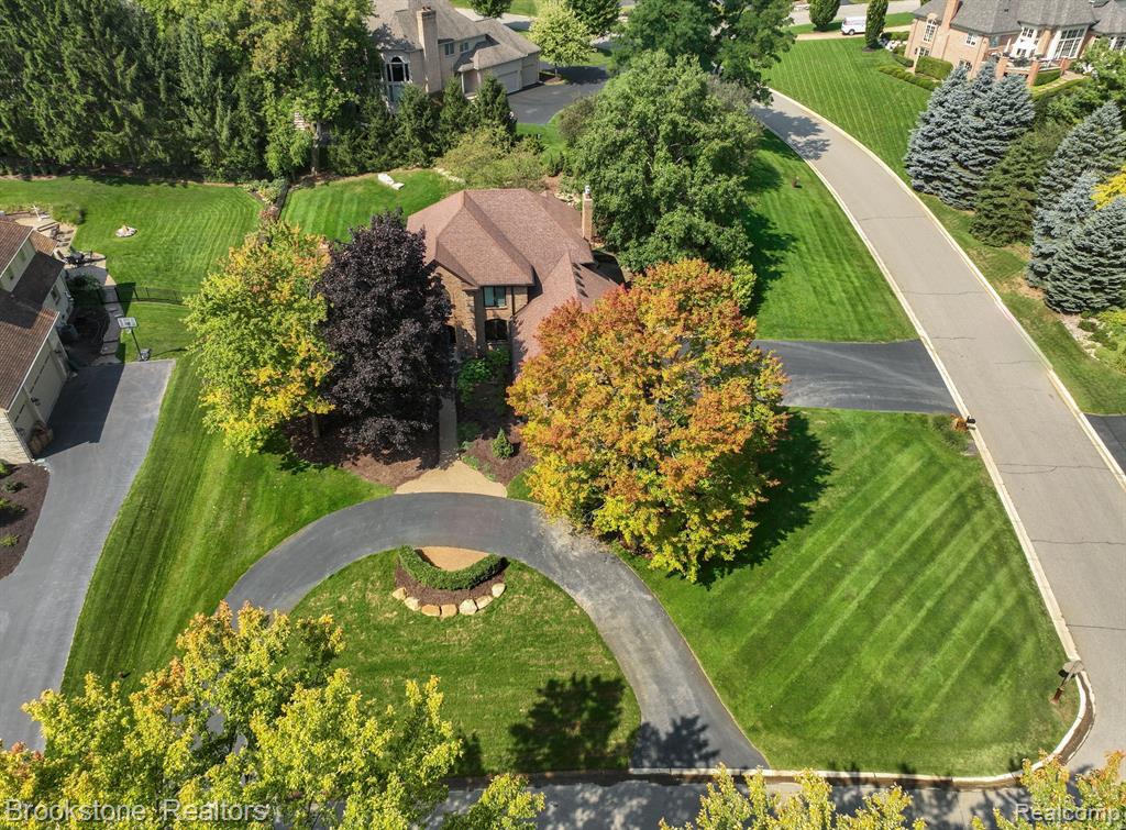 4780 CIDER HILL Drive, Rochester, MI 48306 — front exterior