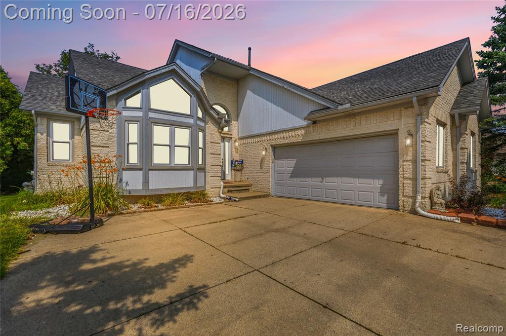 52279 Matterhorn Drive, Macomb, MI 48042 — front exterior