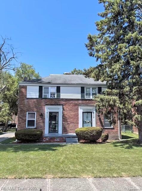 9111 METTETAL Street, Detroit, MI 48228 — front exterior