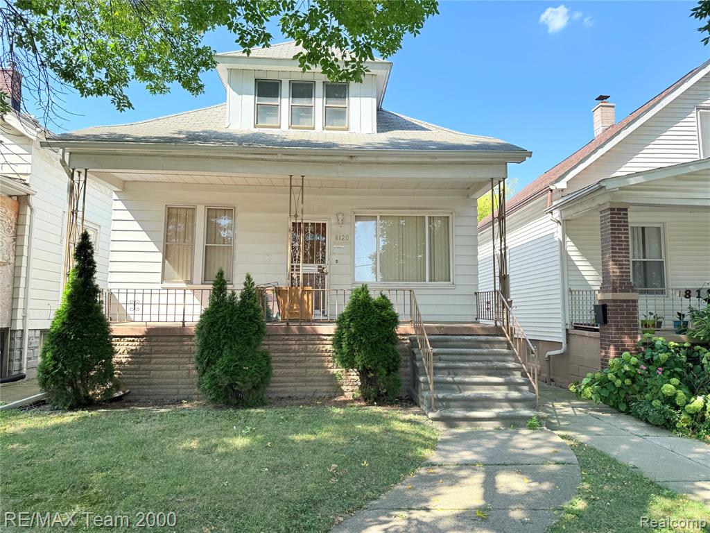 8120 Kirkwood Street, Detroit, MI 48210 — front exterior