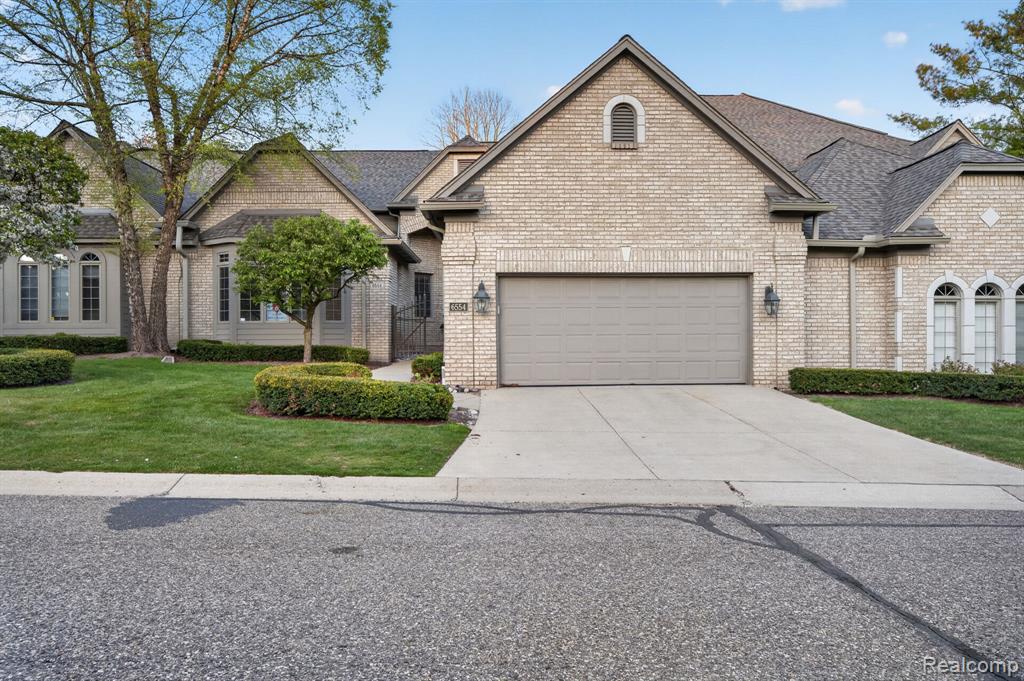 6554 Enclave Drive, Clarkston, MI 48348 — front exterior