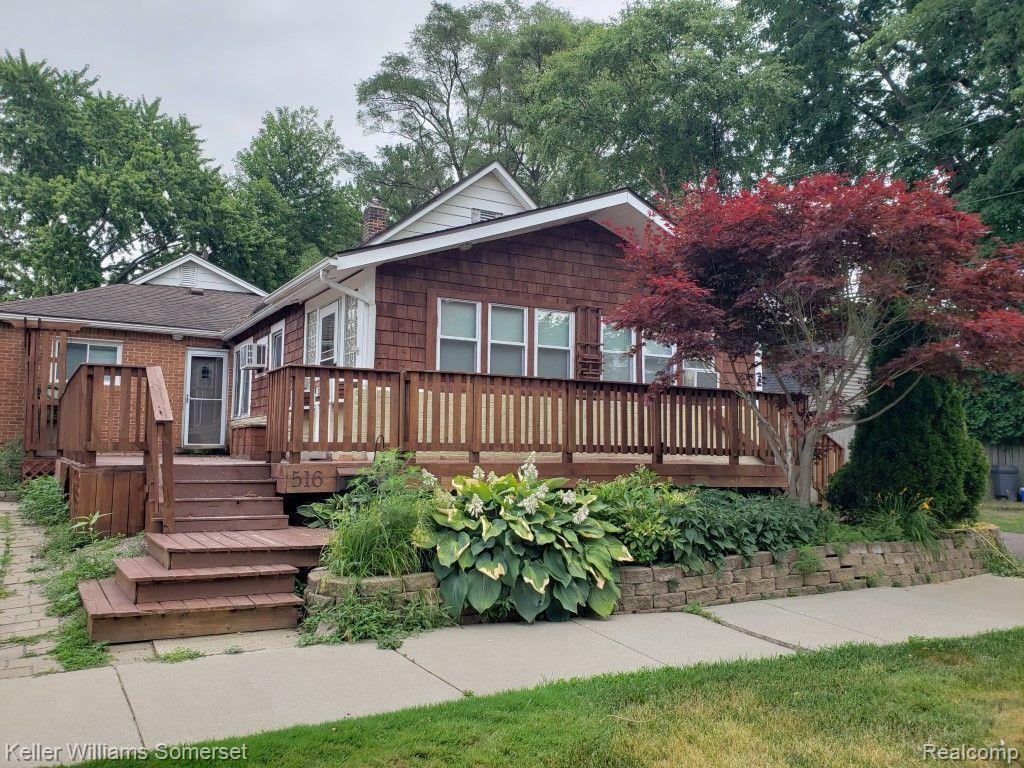 516 N WEST Street, Royal Oak, MI 48067 — front exterior