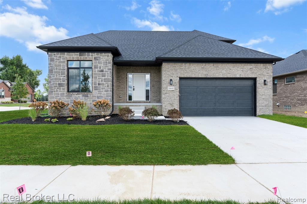 56643 Via Bellano, Macomb, MI 48042 — front exterior