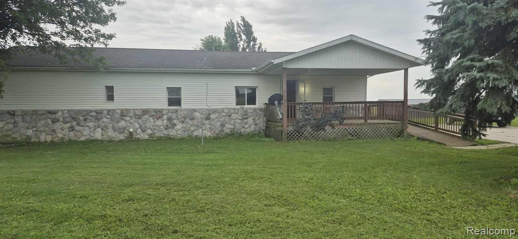 6935 Sanilac Road, Kingston, MI 48741 — front exterior