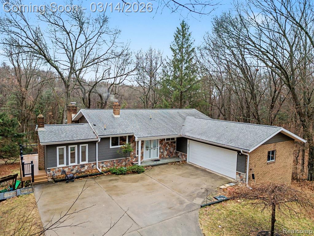 1380 Kent Road, Ortonville, MI 48462 — front exterior