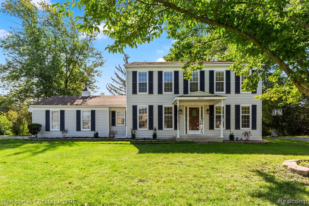 4027 Old Dominion Drive, West Bloomfield, MI 48323 — front exterior