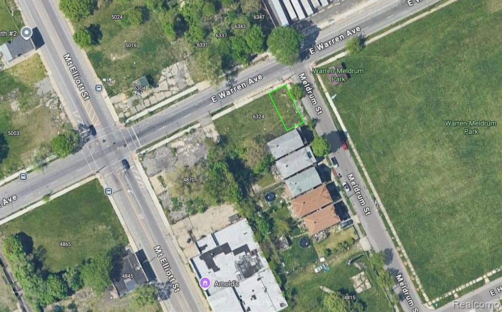 6340 E Warren Avenue, Detroit, MI 48207 — front exterior