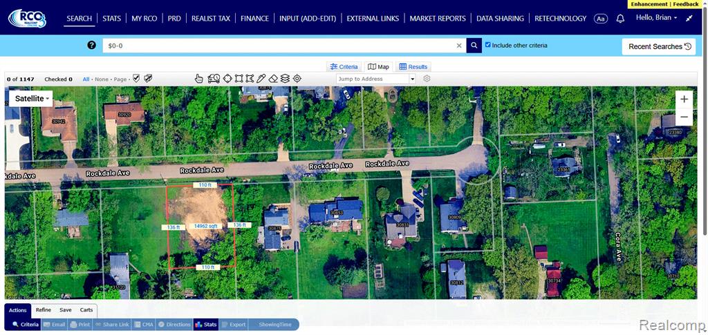 none available S Rockdale Avenue N, Farmington Hills, MI 48336 — front exterior