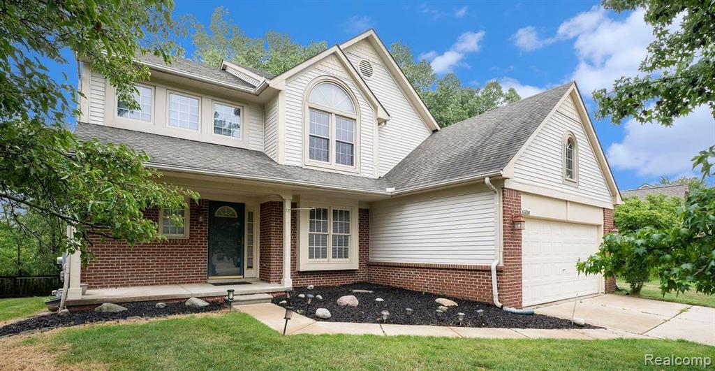 42856 LEDGEVIEW Drive, Novi, MI 48377 — front exterior