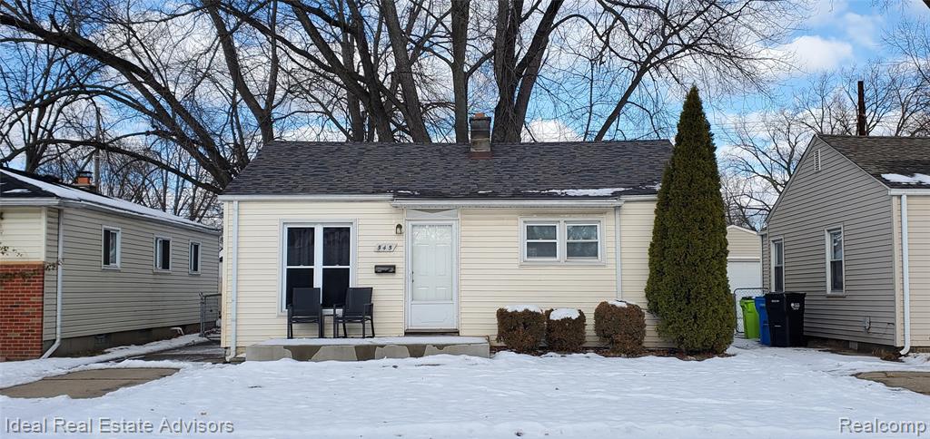 545 E Dallas Avenue, Madison Heights, MI 48071 — front exterior