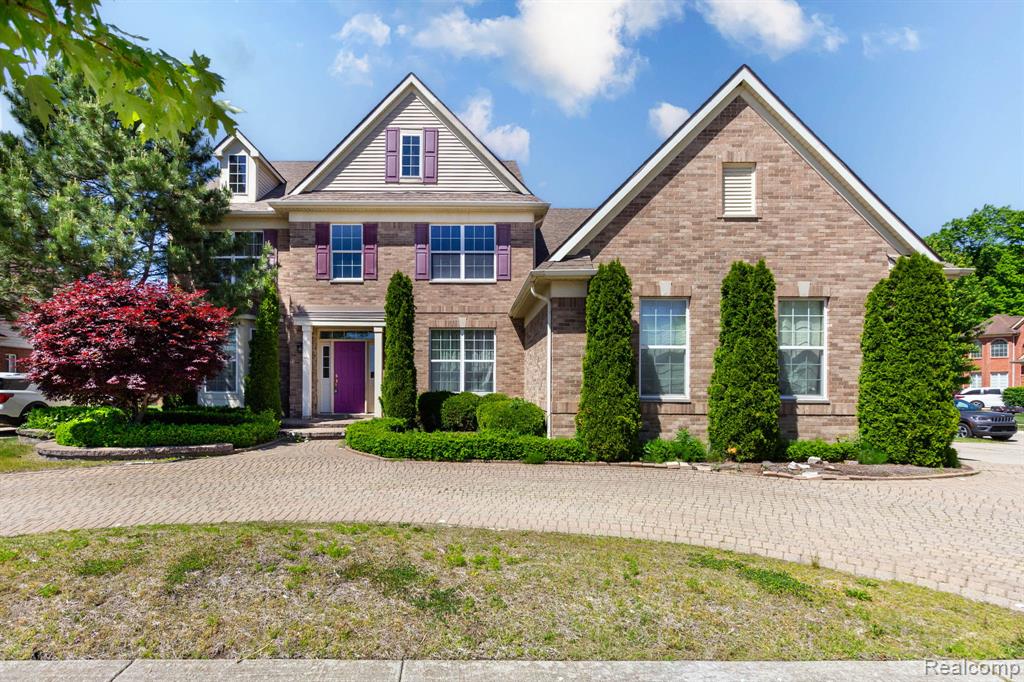 42575 Silverwood Drive, Sterling Heights, MI 48314 — front exterior