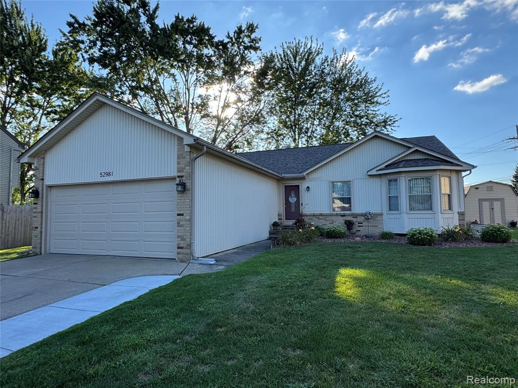 52981 Sequoia Trail, Chesterfield, MI 48047 — front exterior