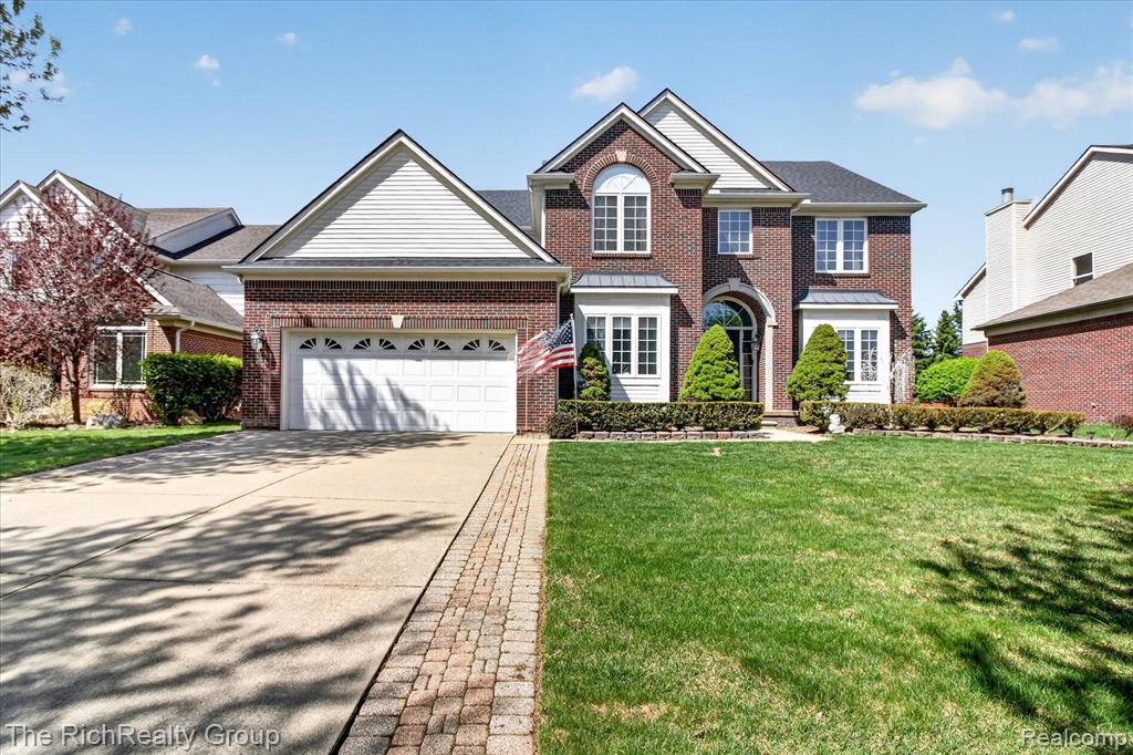 50544 Livingston Drive, Northville, MI 48168 — front exterior