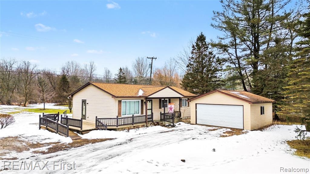 765 S Bartlett Road, St. Clair, MI 48079 — front exterior
