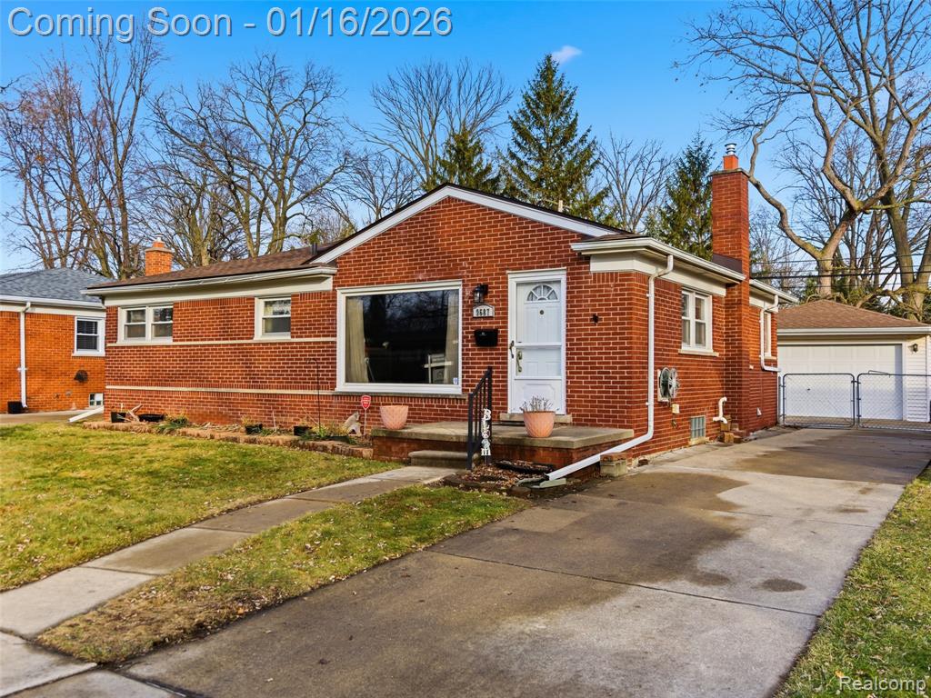 9687 Seavitt Drive, Allen Park, MI 48101 — front exterior