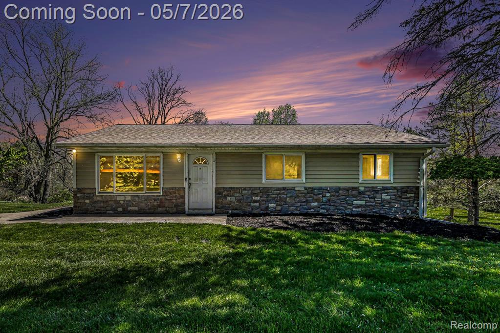 1405 Swarthout Road, Pinckney, MI 48169 — front exterior