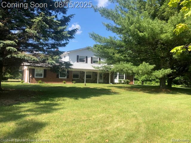5345 N FAUSSETT Road, Howell, MI 48855 — front exterior