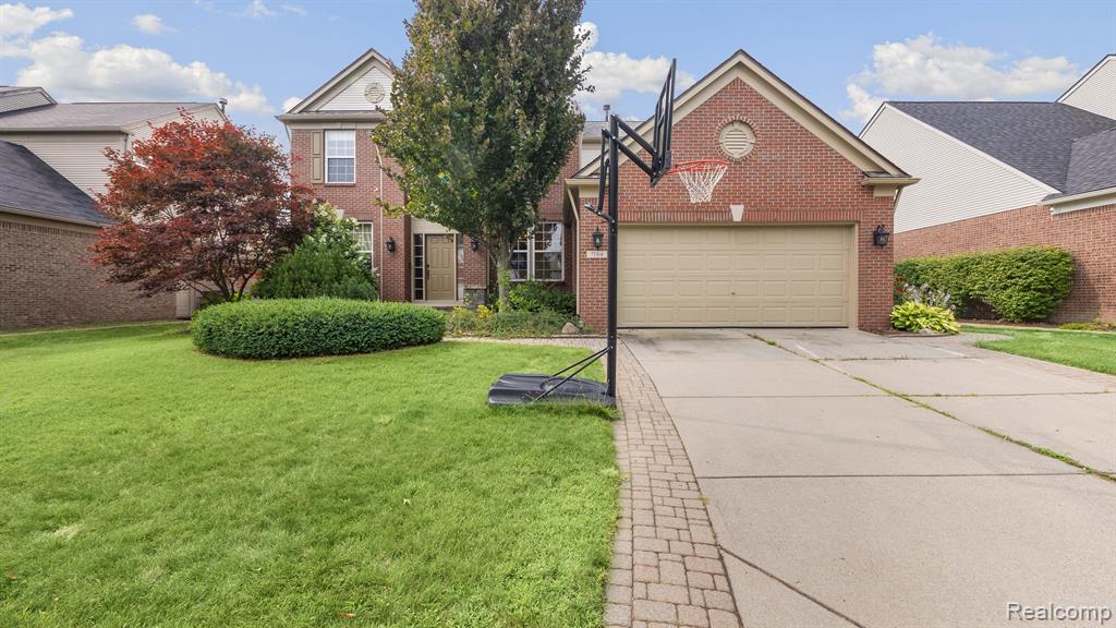 7164 MILLROCK Avenue, Shelby Twp, MI 48317 — front exterior