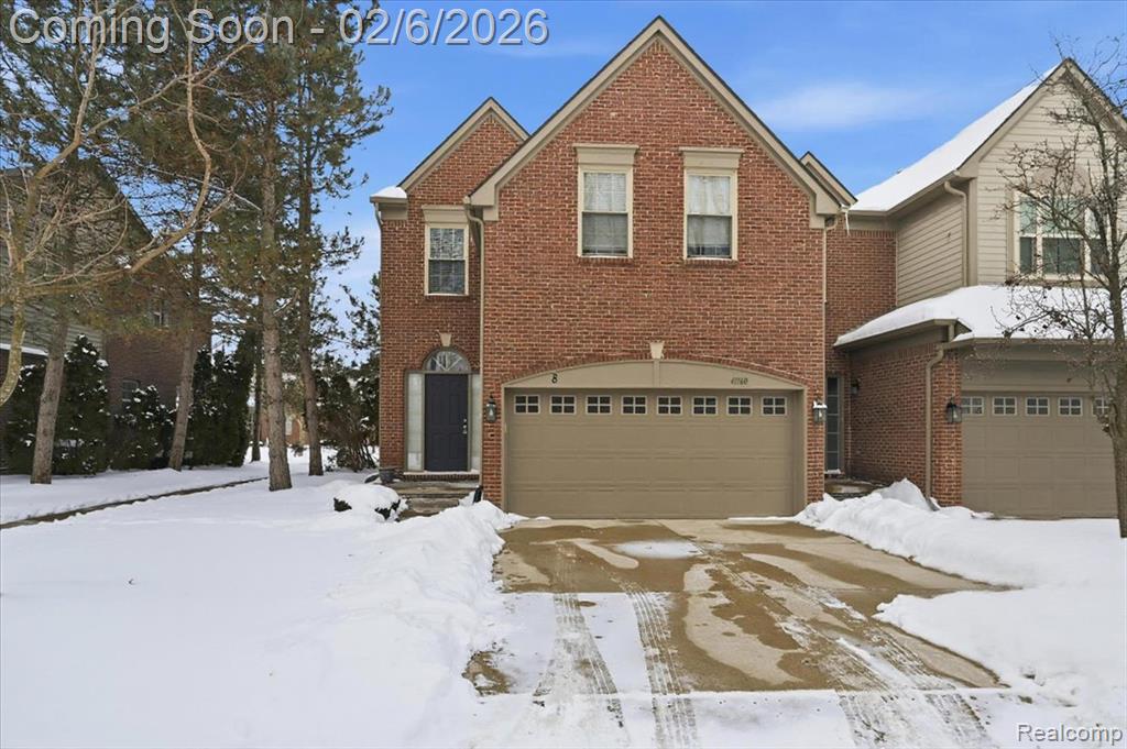 41160 Maplewood Drive, Canton, MI 48187 — front exterior