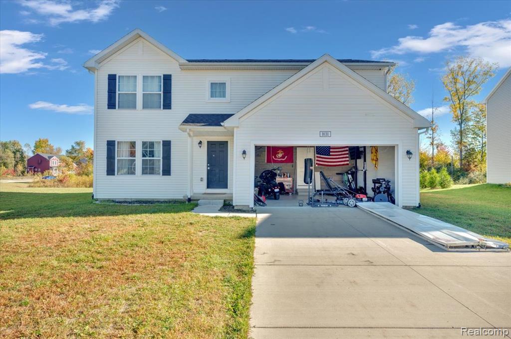 1031 Kemperwood Court, Howell, MI 48843 — front exterior