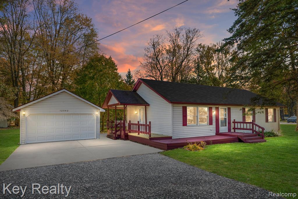 12542 SPICER Street, Carleton, MI 48117 — front exterior