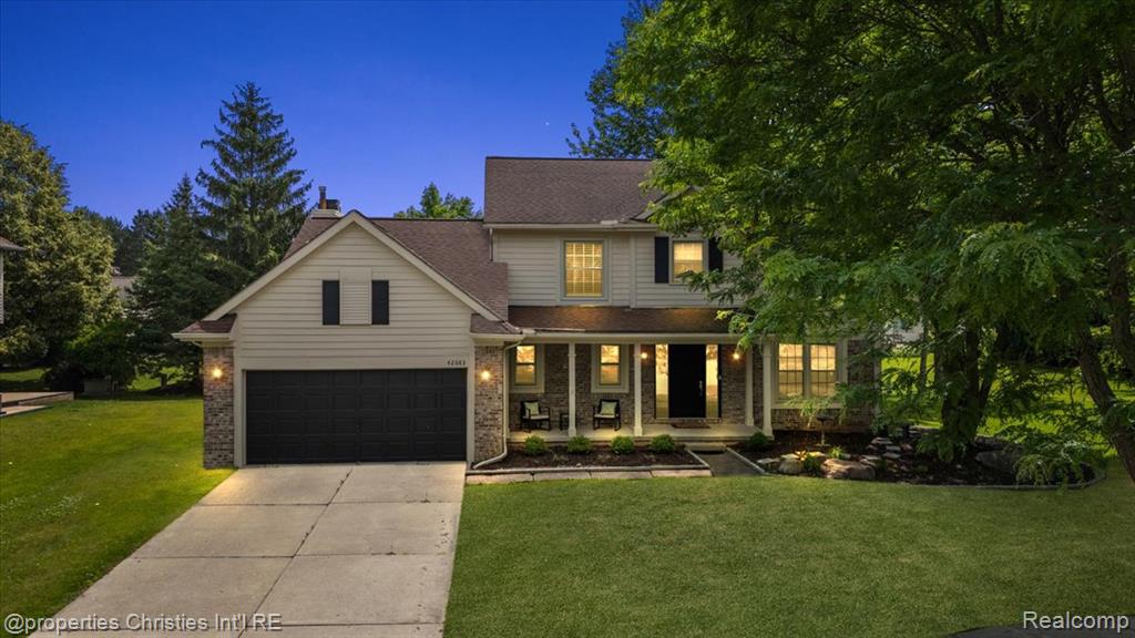 42683 Wimbleton Way, Novi, MI — front exterior