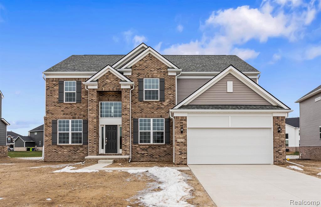 51079 Deerbrook Drive, Macomb, MI 48042 — front exterior