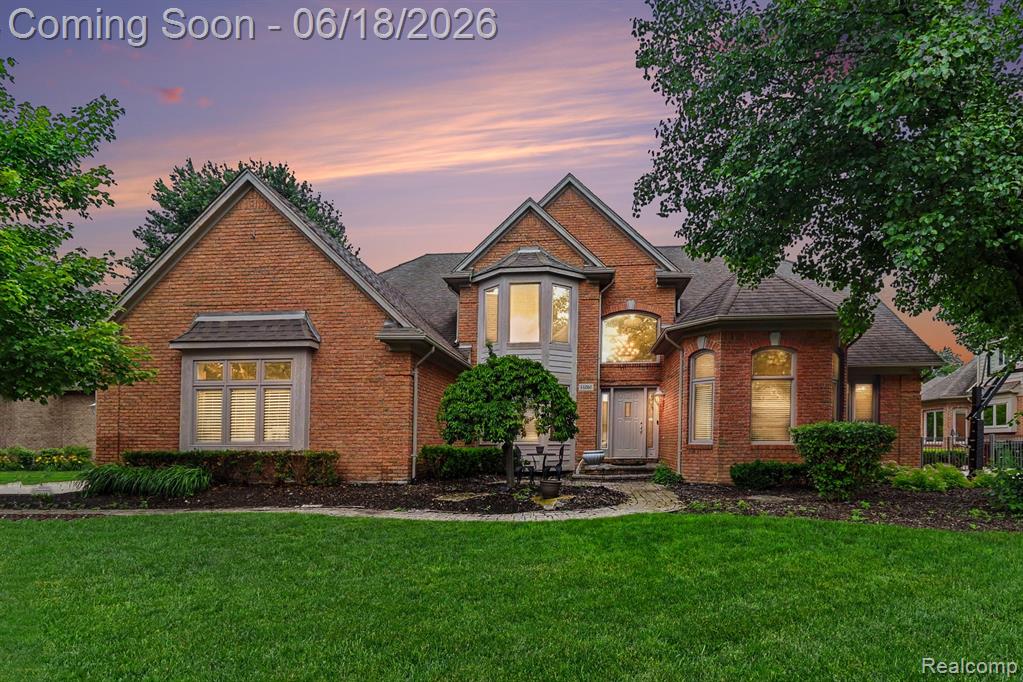 55260 Belmont Drive, Shelby Twp, MI 48315 — front exterior
