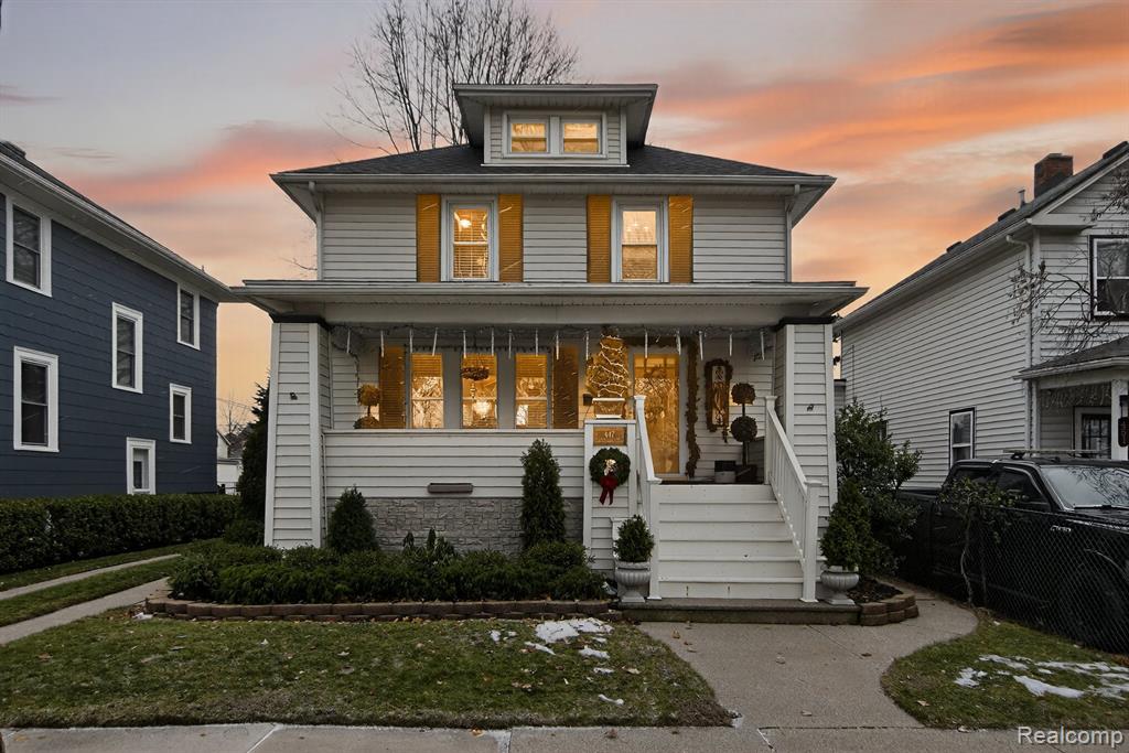 447 Maple Street, Wyandotte, MI 48192 — front exterior
