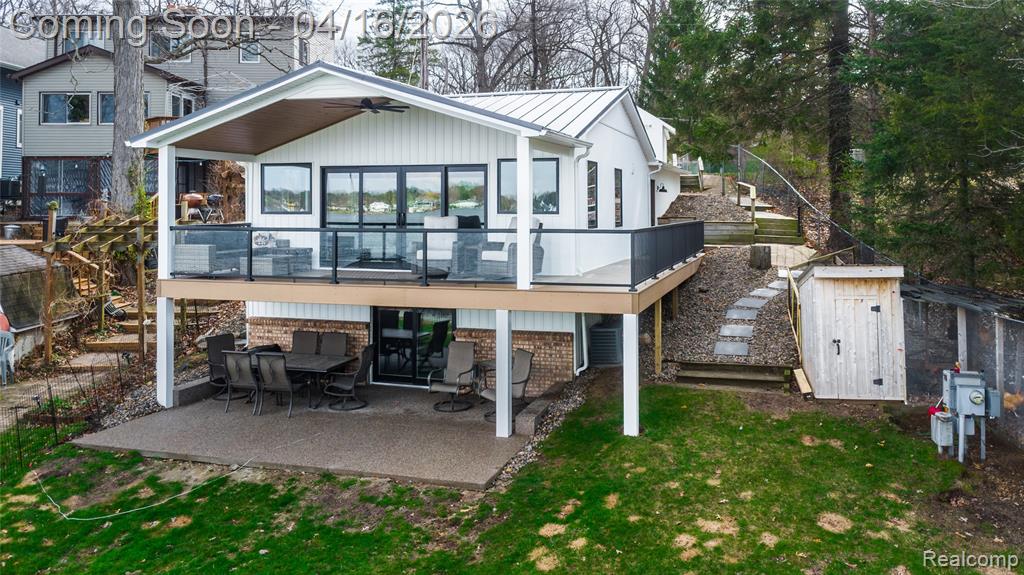 16436 Hilltop Drive, Linden, MI 48451 — front exterior
