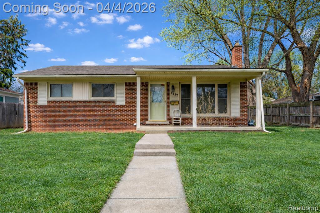 1187 Juneau Road, Ypsilanti, MI 48198 — front exterior
