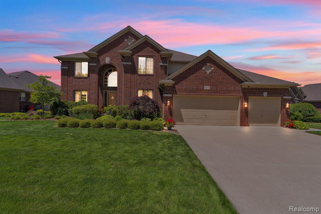 55477 Snead Drive, Macomb, MI 48042 — front exterior