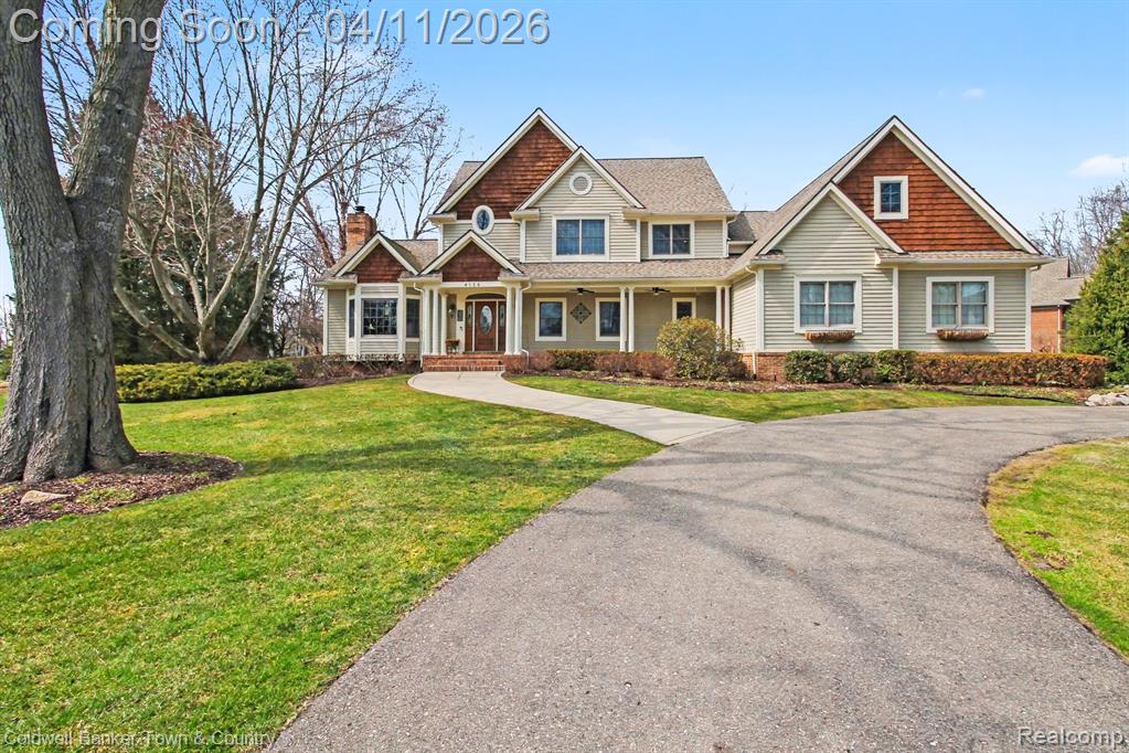 4138 Saint Andrews Street, Howell, MI 48843 — front exterior