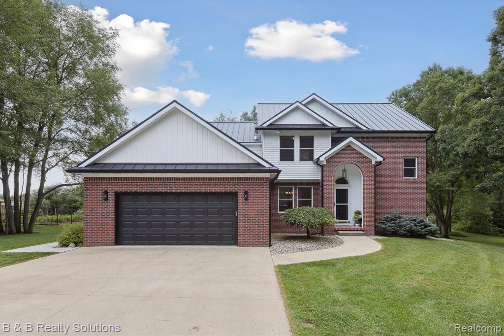 5782 Deer Meadow Trail, North Branch, MI 48461 — front exterior