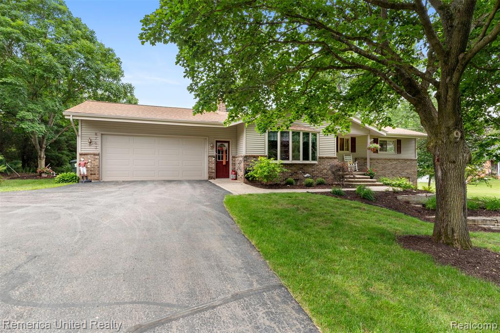 8763 Bishop Road, Brighton, MI 48116 — front exterior