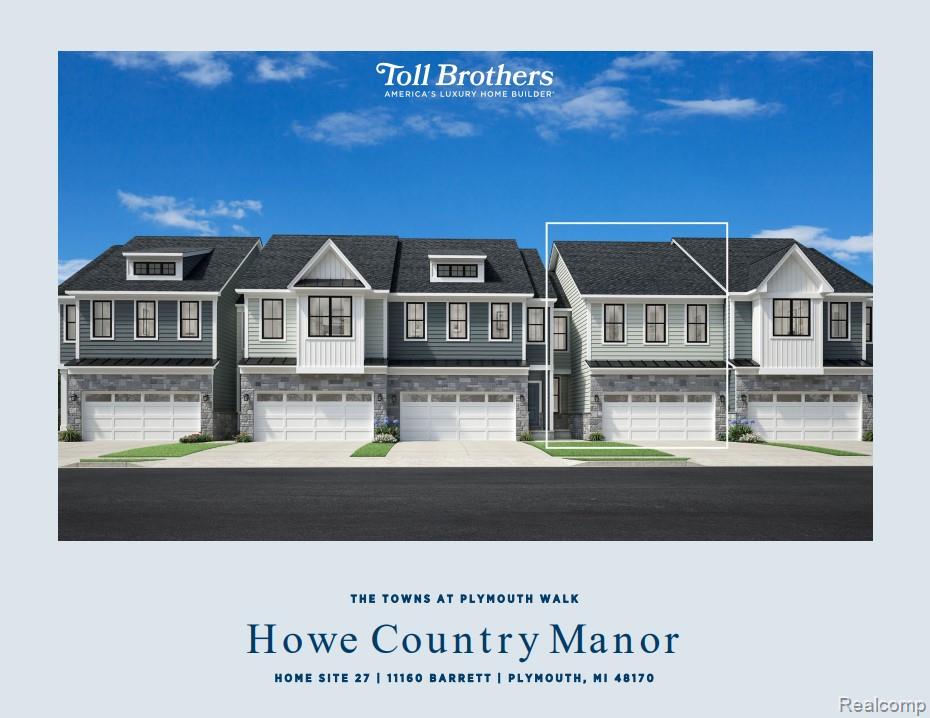 11160 Barrett, Plymouth, MI 48170 — front exterior
