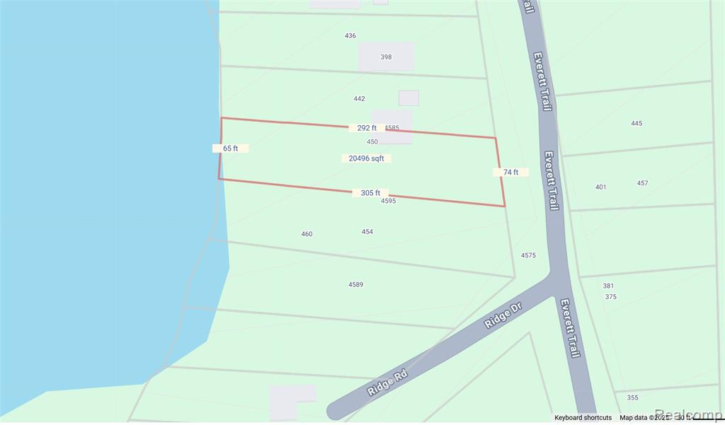 450 Everett Trail, Hale, MI 48739 — front exterior