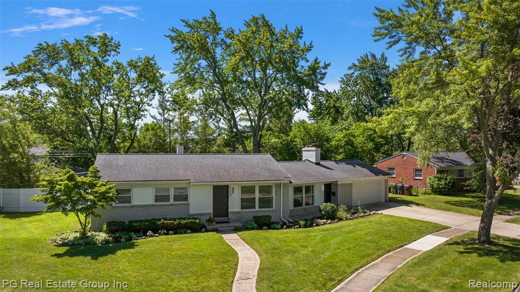 4550 JUSTINE Street, Shelby Twp, MI 48317 — front exterior